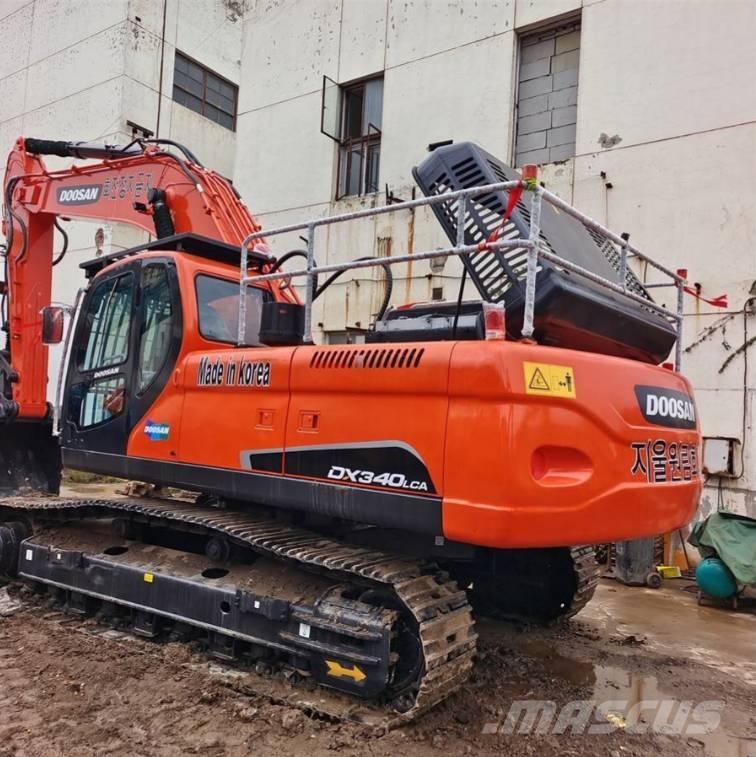 Doosan DX 340 LC Crawler excavators