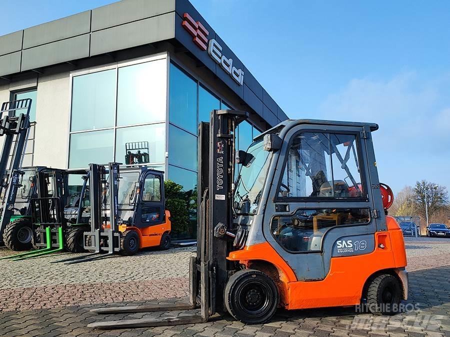Toyota 42-7FGF18 LPG trucks