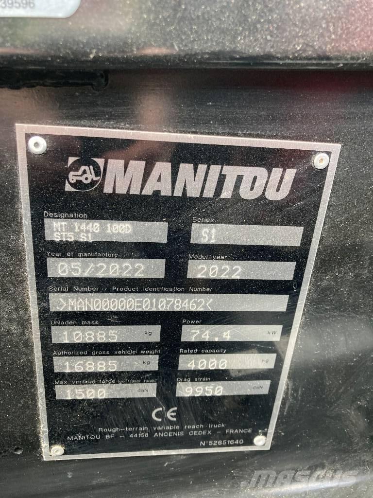 Manitou MT 1440 Telescopic handlers