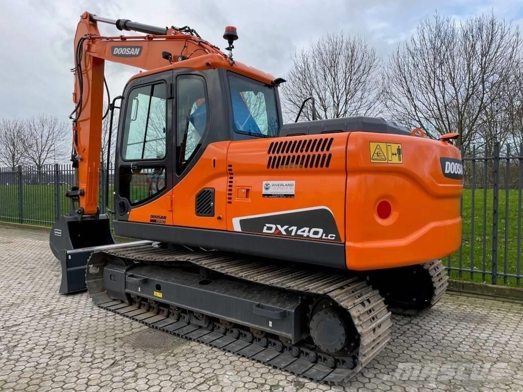 Doosan dx140w Wheeled excavators