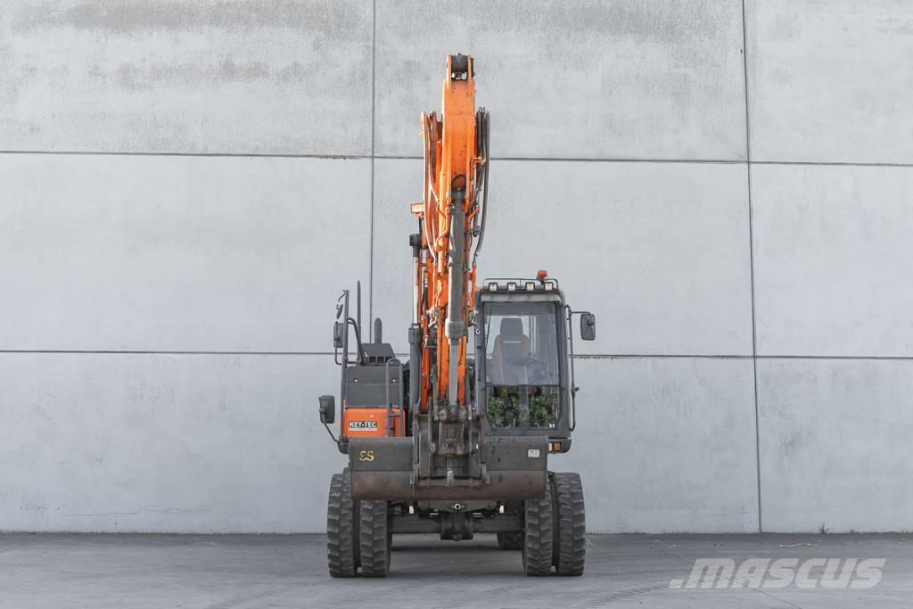 Doosan DX 140 W Wheeled excavators