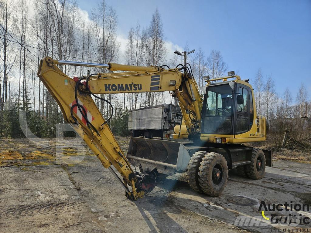 Komatsu PW130ES-6K Wheeled excavators