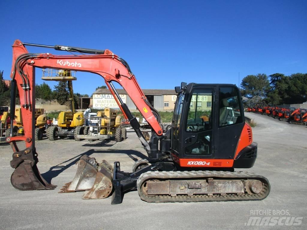 Kubota KX 080-4 Mini excavators  7t - 12t
