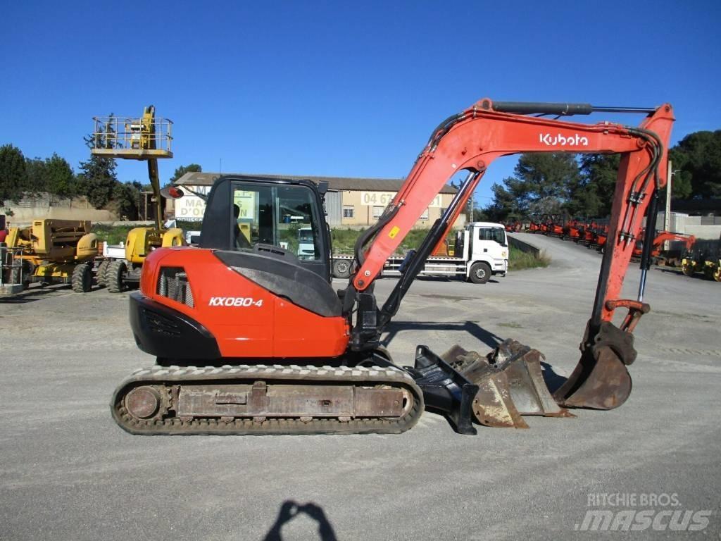 Kubota KX 080-4 Mini excavators  7t - 12t