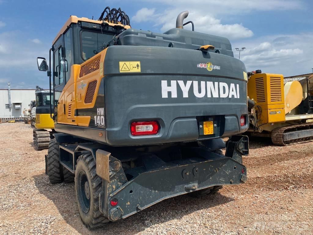 Hyundai HW140 Wheeled excavators