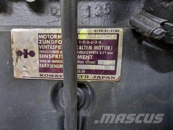 Komatsu 6D125E-2 Engines