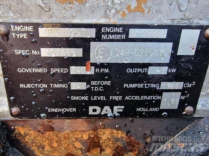  Engines DHS 825 Other components