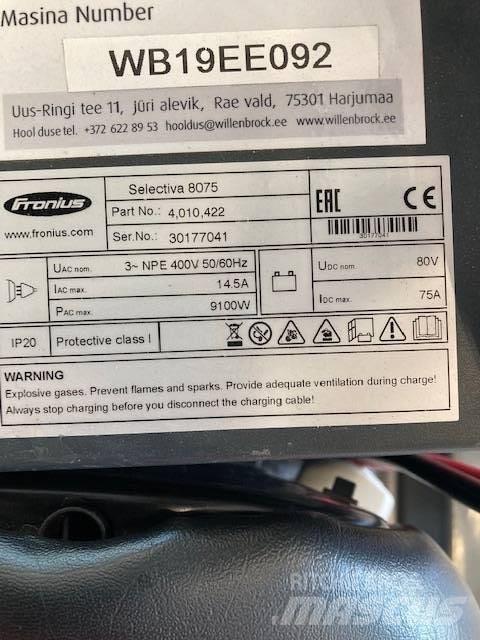Linde E25/600RH/387 Electric forklift trucks