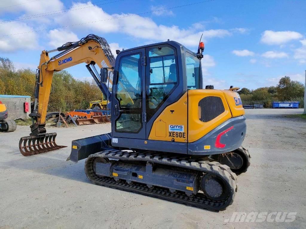 XCMG XE 80 E Mini excavators  7t - 12t