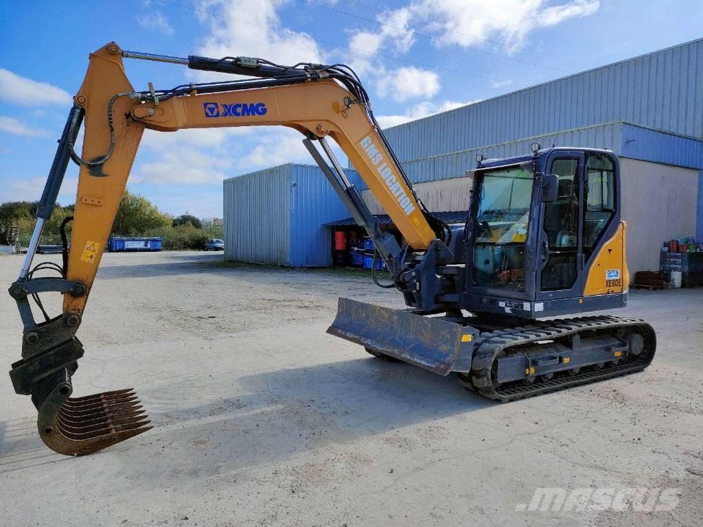 XCMG XE 80 E Mini excavators  7t - 12t