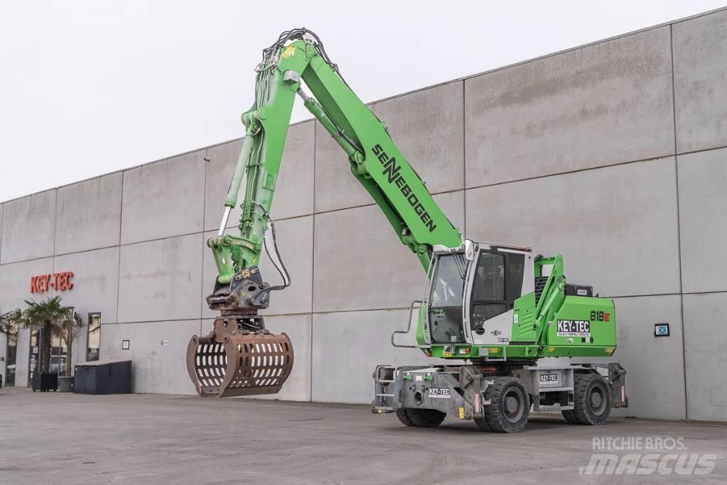 Sennebogen 818 E Wheeled excavators