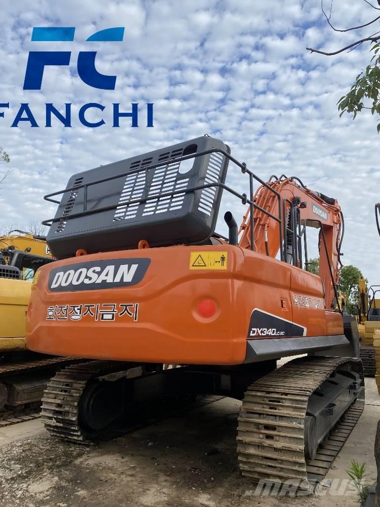 Doosan DX 340 LC Crawler excavators