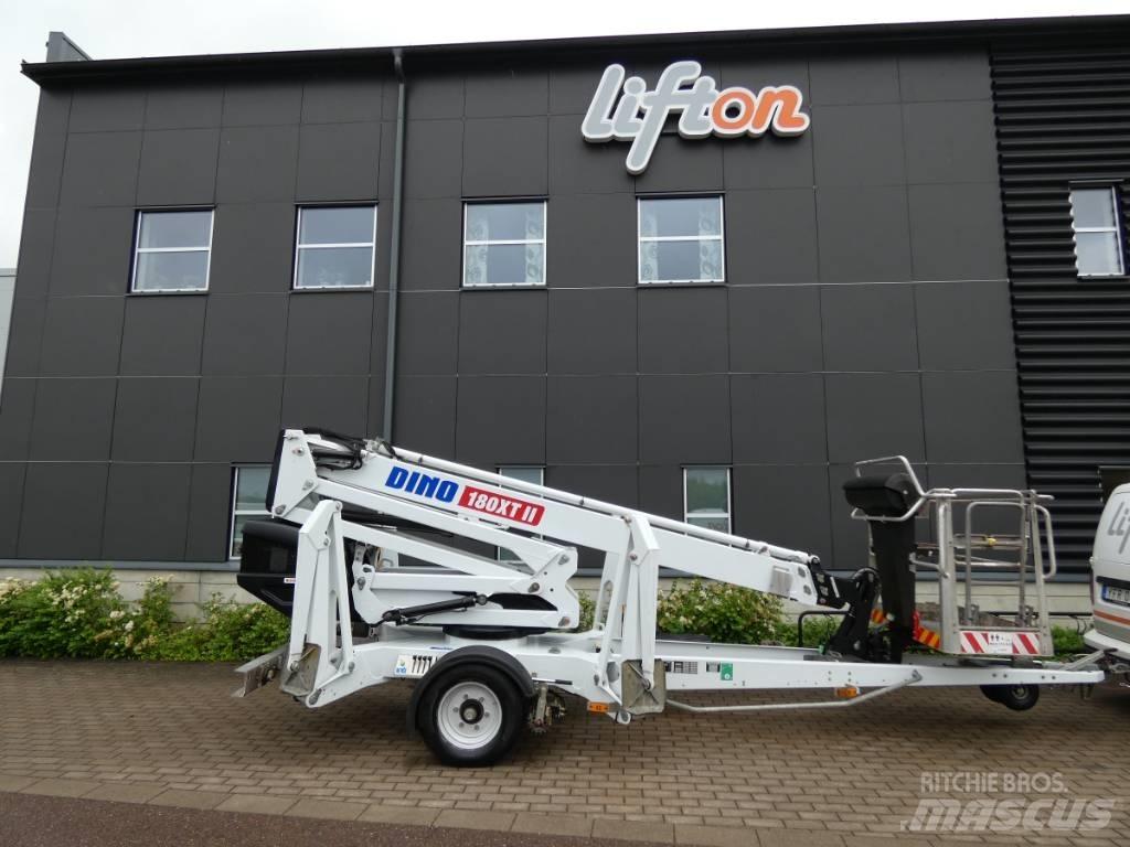 Dino 180 XT  Skylift Trailer mounted platforms