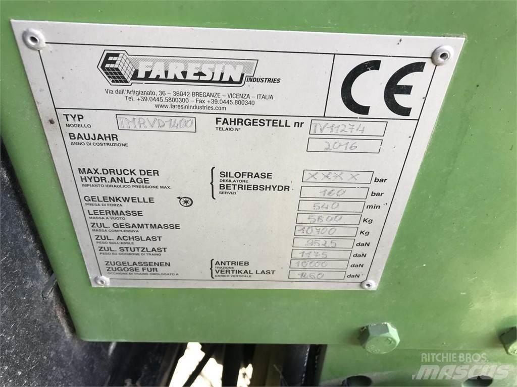 Faresin TMRVD1400 Feed mixer