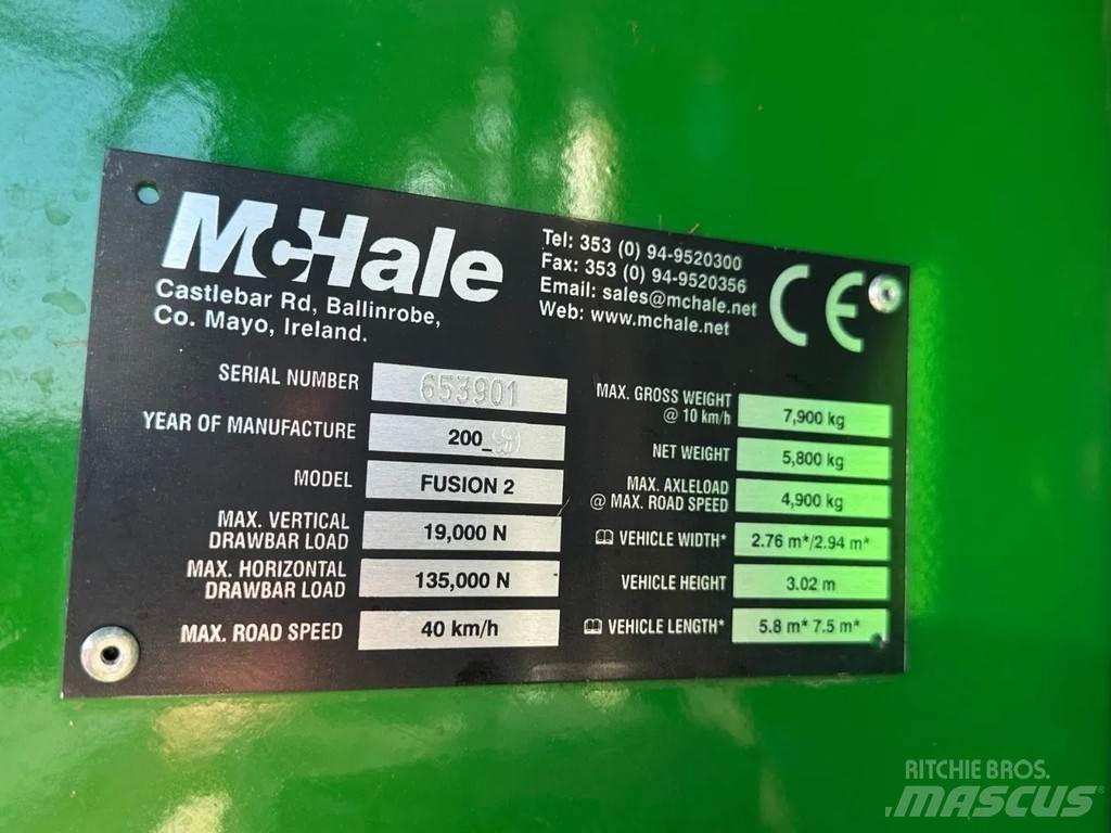 McHale Fusion 2 Forage harvesters