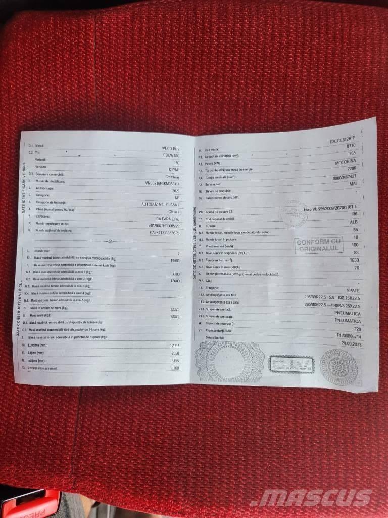 Iveco Crossway Intercity bus