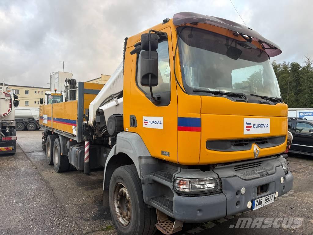 Renault Kerax 370.34 Truck mounted cranes