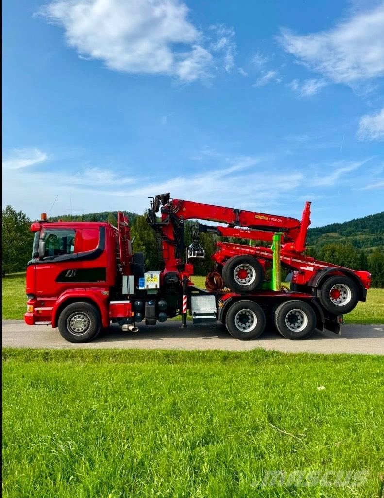Scania R580 V8 6x4 Timber trucks