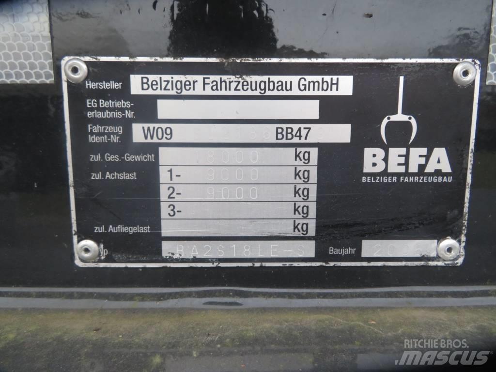 BEFA Do drewna Timber trailers
