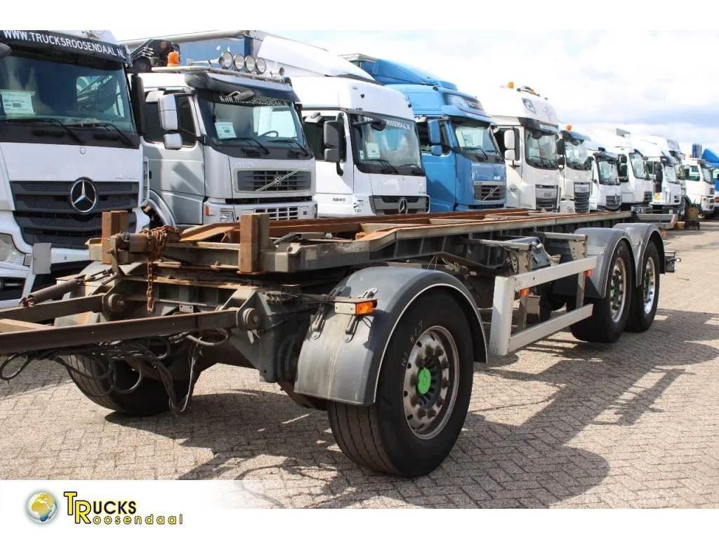 Burg 3x SAF Container trailers