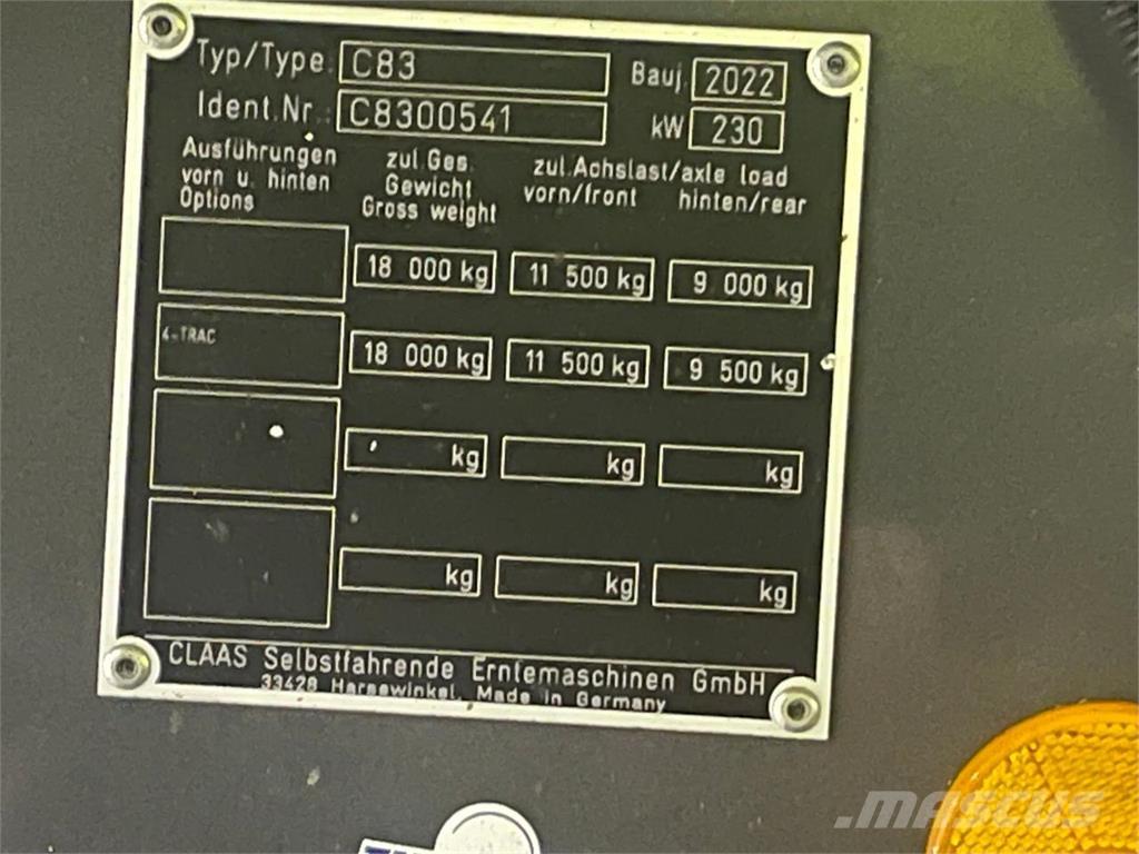 CLAAS Lexion 760 Combine harvesters