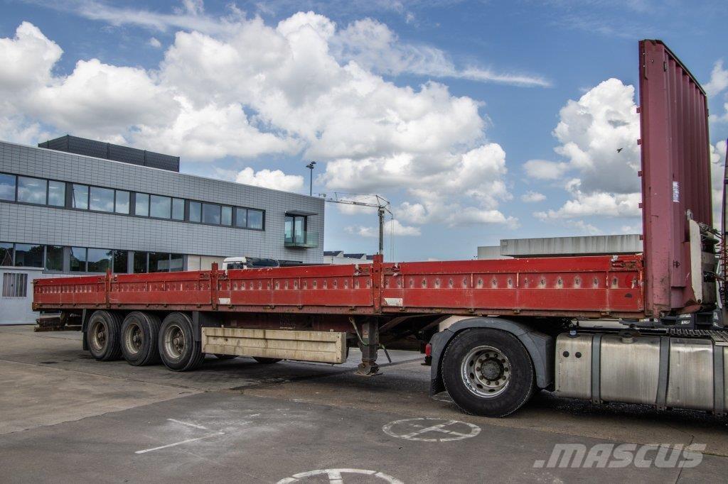 Krone SD 27 EL Flatbed/Dropside semi-trailers