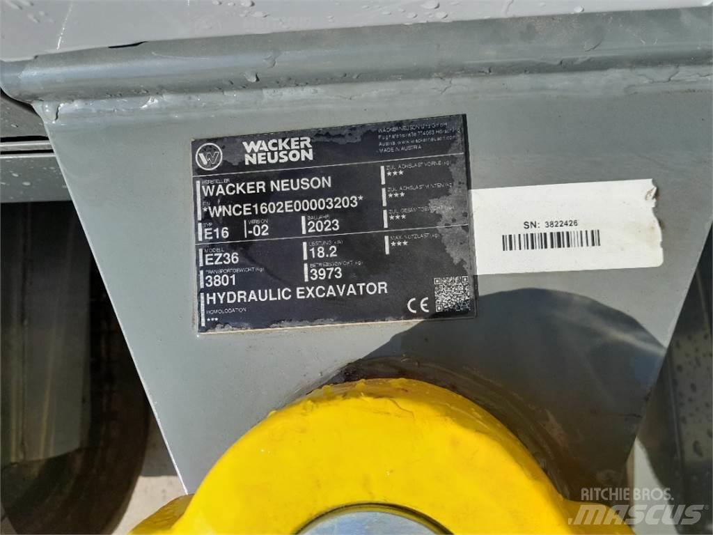Wacker Neuson EZ36 Mini excavators < 7t (Mini diggers)