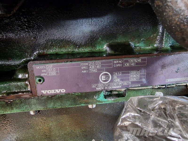 Volvo D5F 215EEV Engines