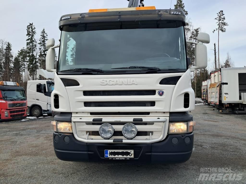 Scania P 340 Truck mounted cranes