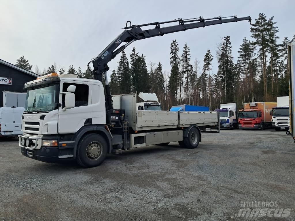 Scania P 340 Truck mounted cranes