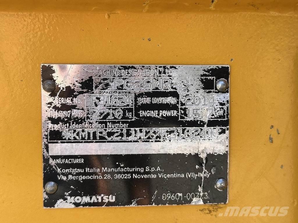 Komatsu PC26MR-3 Mini excavators < 7t (Mini diggers)