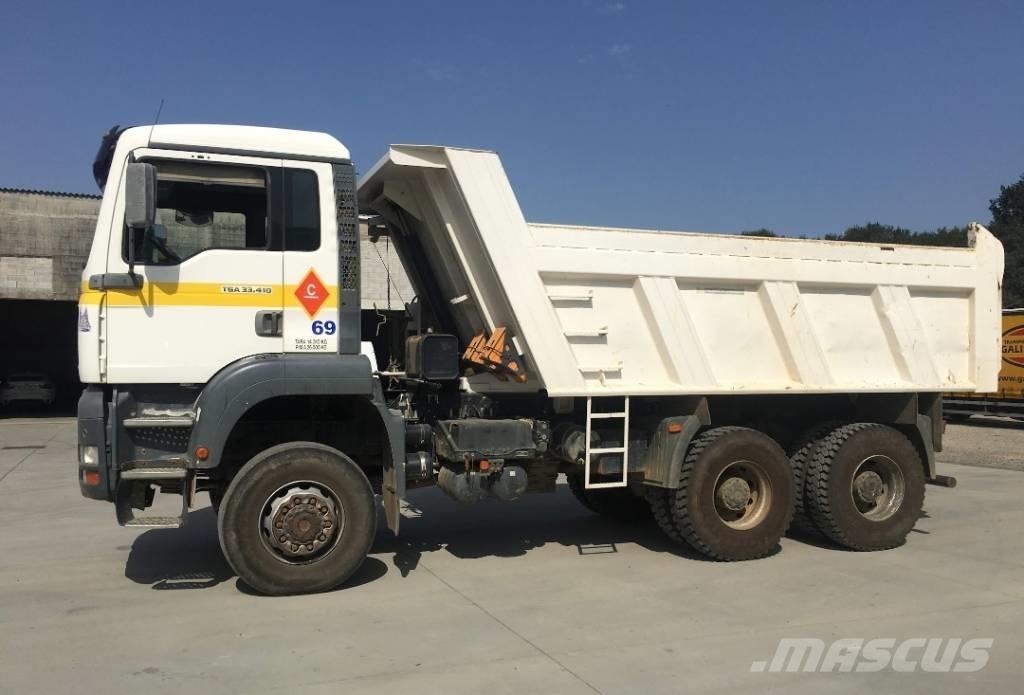 MAN TGA 33.410 Tipper trucks