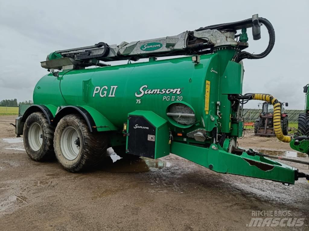 Samson PG II 20 Slurry tankers