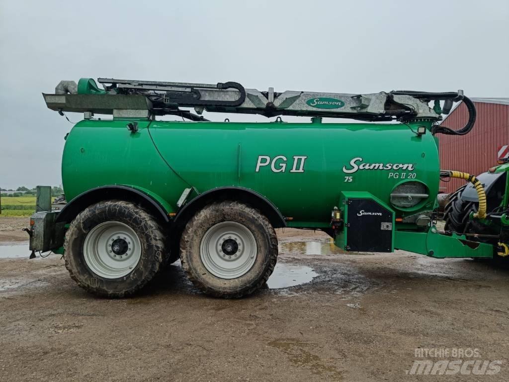 Samson PG II 20 Slurry tankers