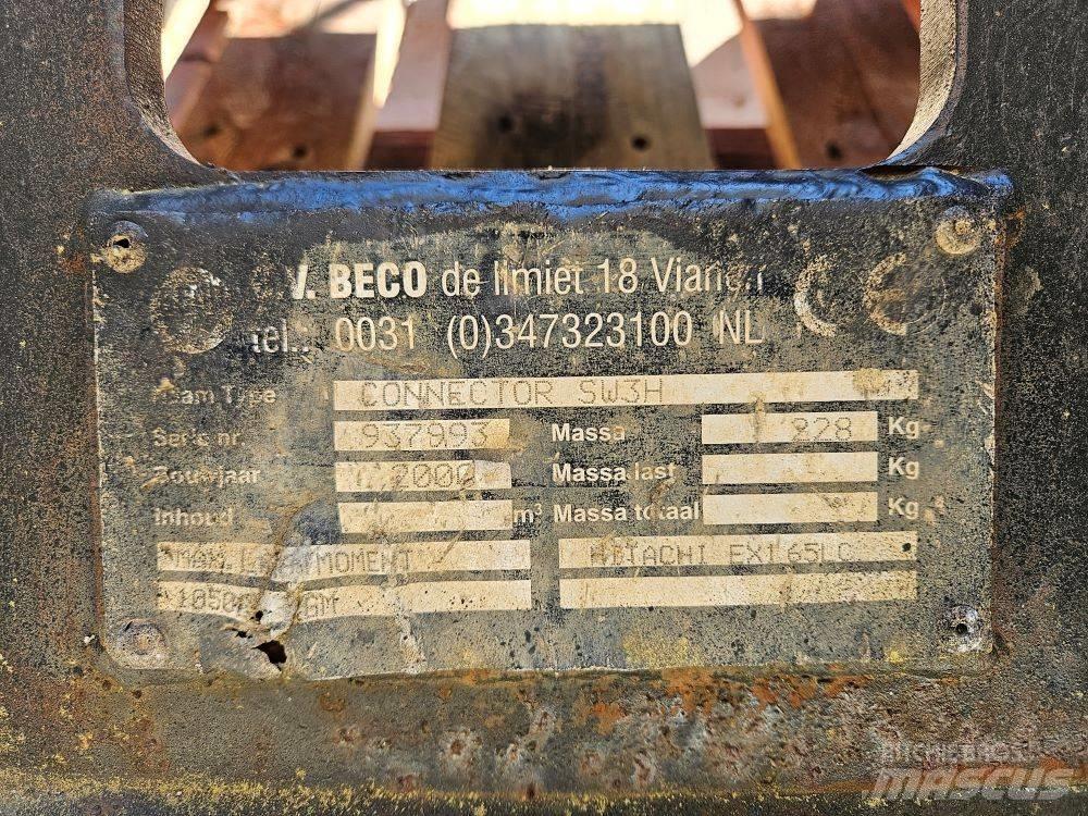 Beco Hitachi EX165 Quick connectors