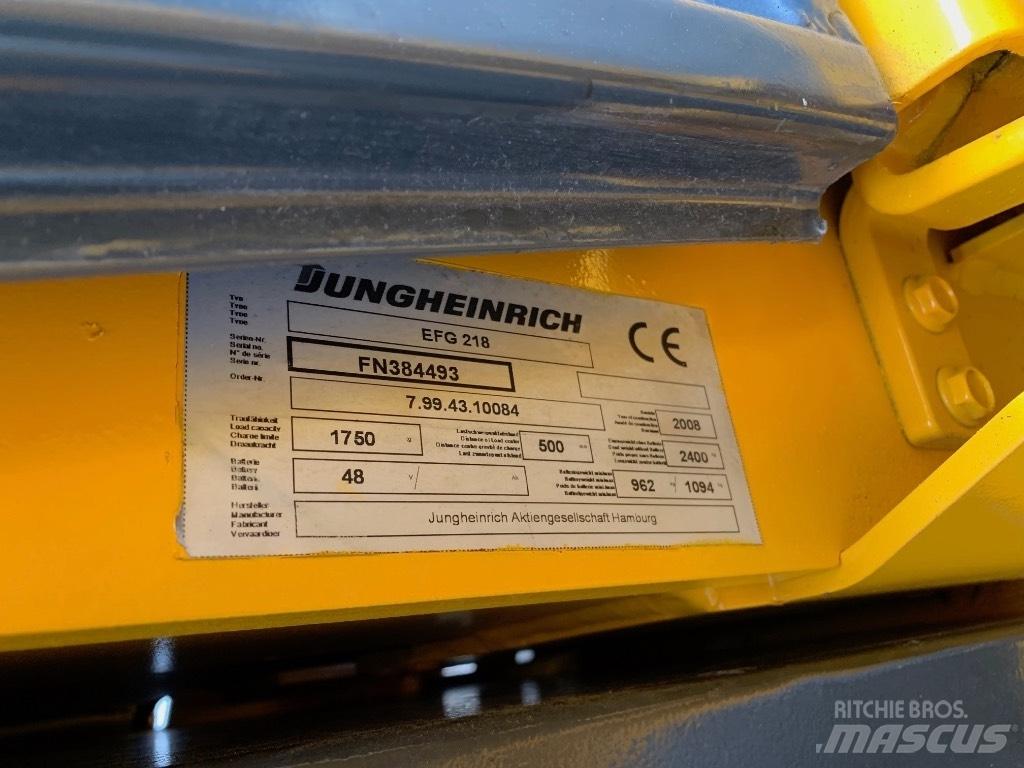 Jungheinrich EFG 218 Electric forklift trucks
