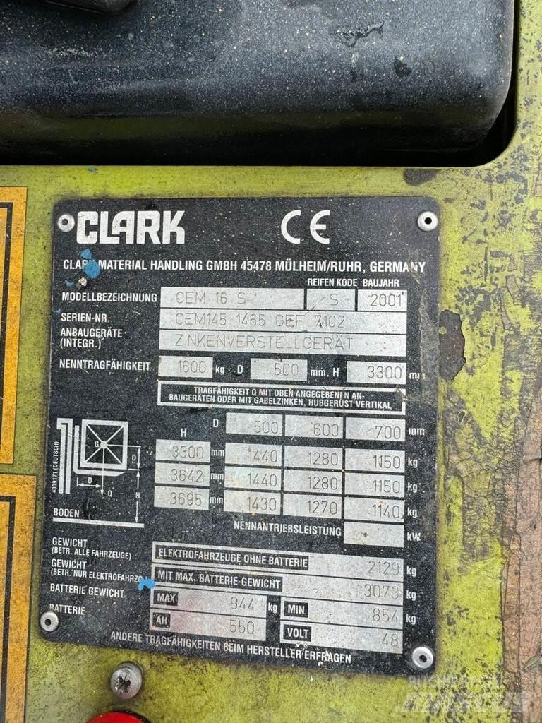 Clark CEM 16S Other