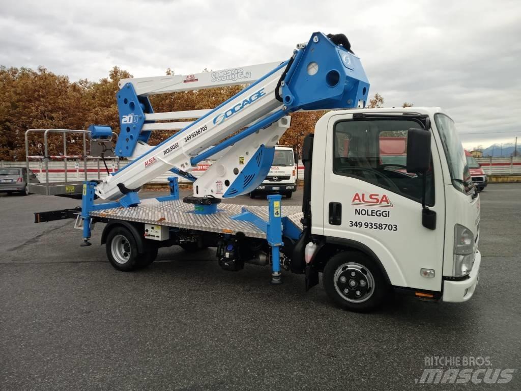 Socage 20d Truck mounted platforms
