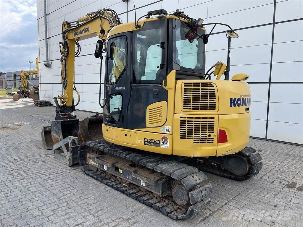 Komatsu PC88MR-10 Wheeled excavators