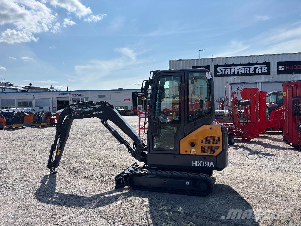 Hyundai HX19A Mini excavators < 7t (Mini diggers)