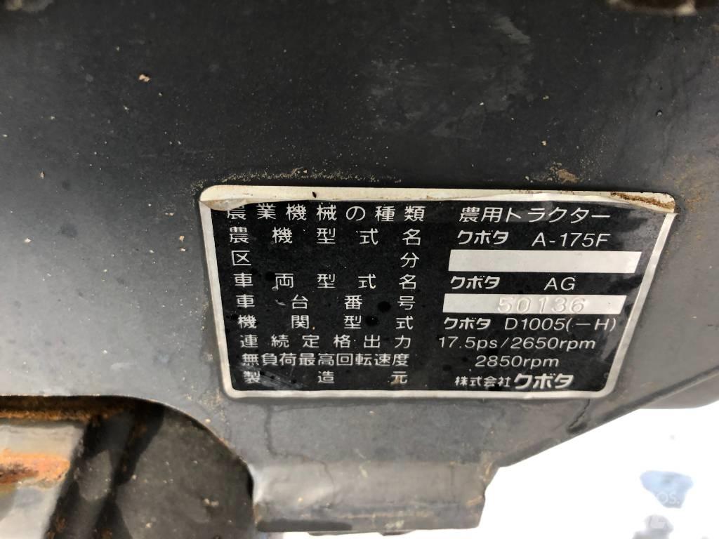 Kubota A-175 Tractors