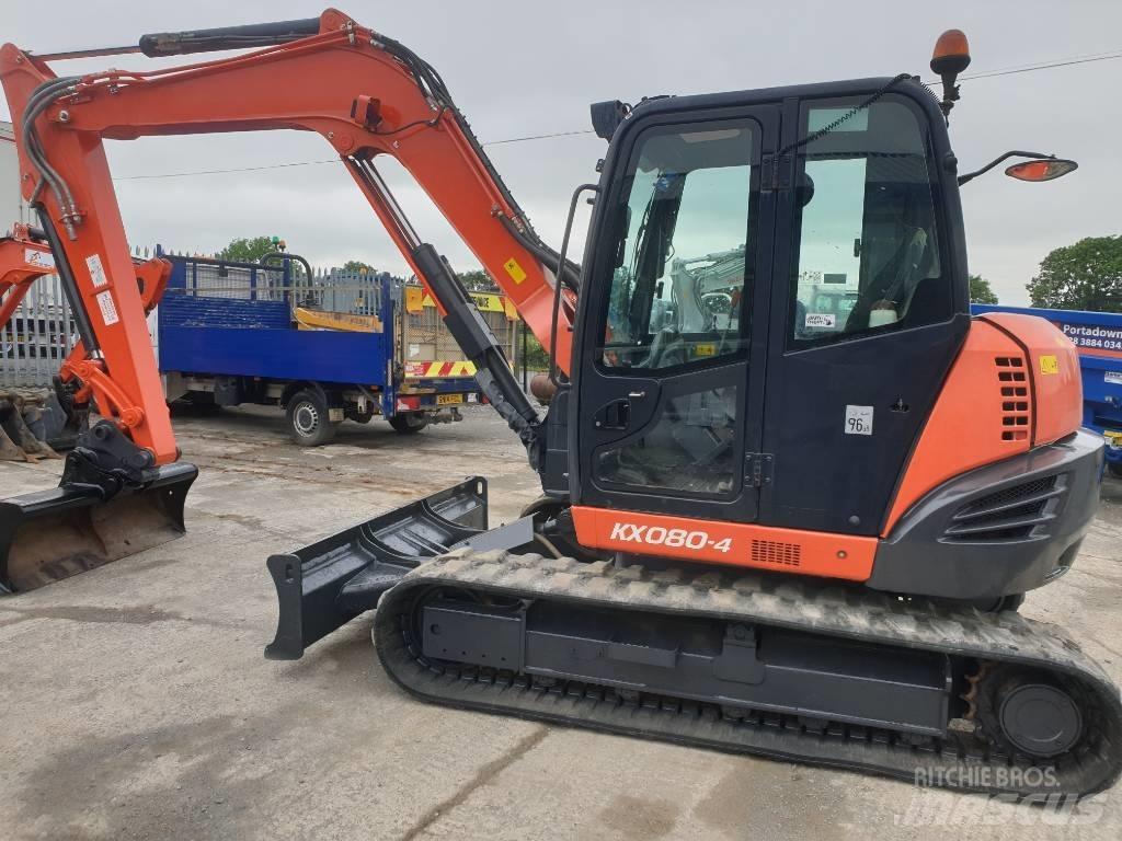 Kubota KX 080-4 Mini excavators  7t - 12t
