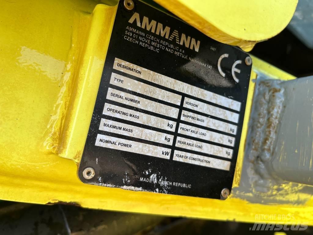 Ammann ARP 95 Twin drum rollers