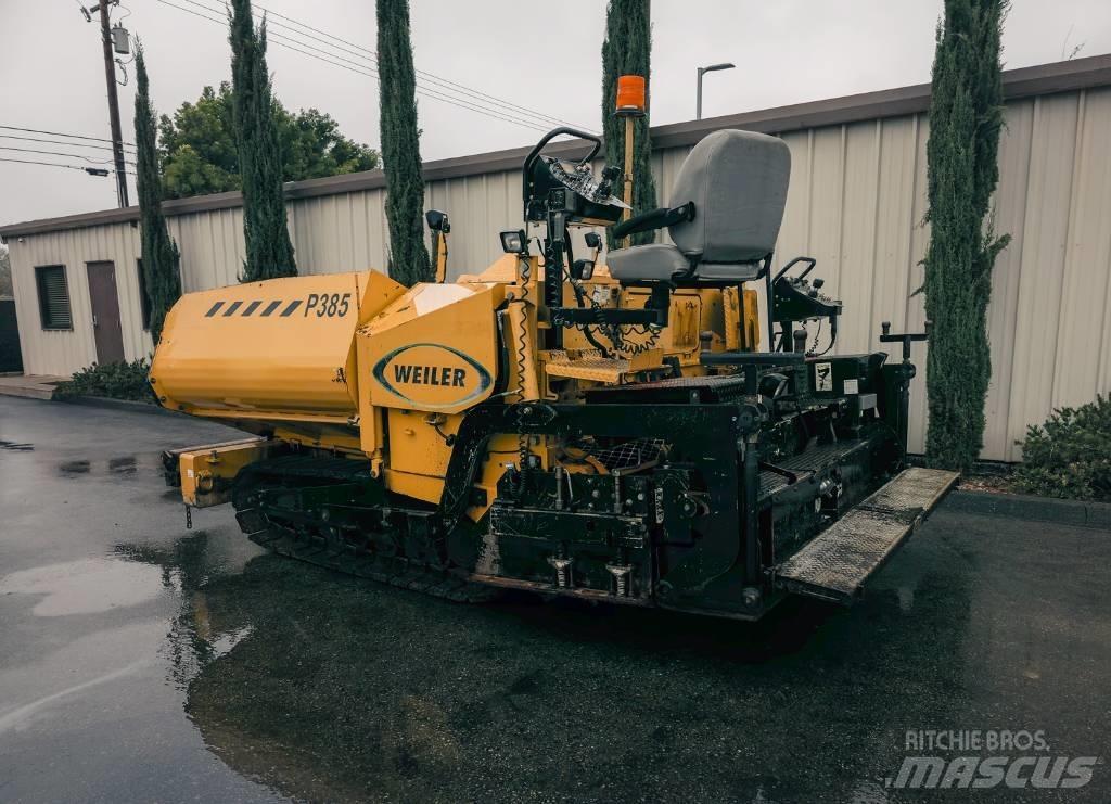 Weiler P385 Asphalt pavers