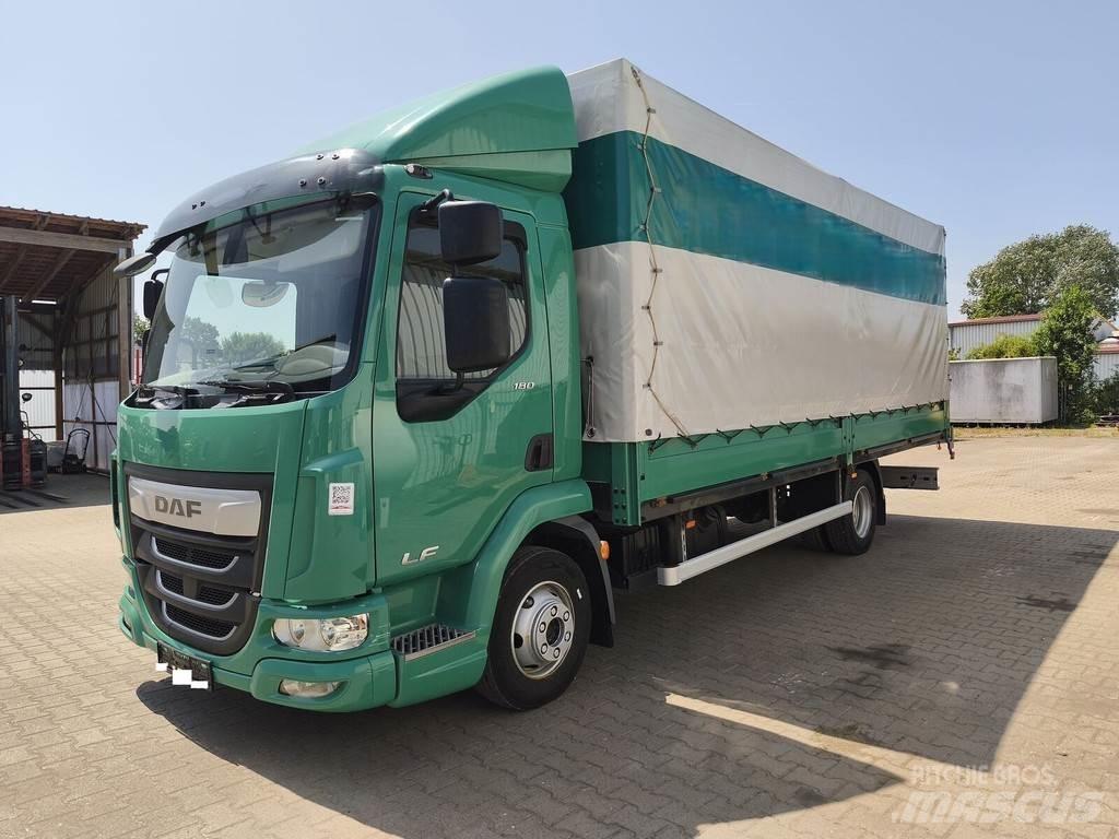 DAF LF 180 FA Curtain sider trucks