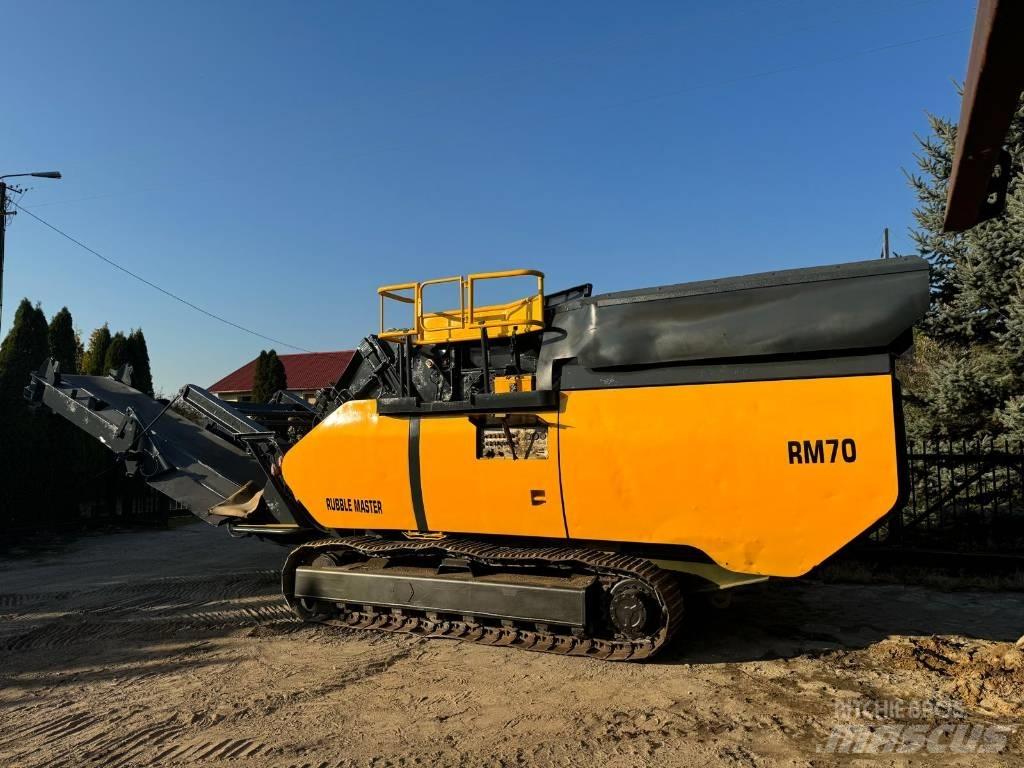 Rubble Master RM 70 Mobile crushers