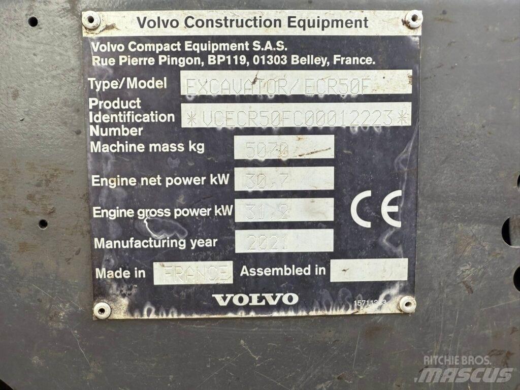 Volvo ECR50F Mini excavators < 7t (Mini diggers)