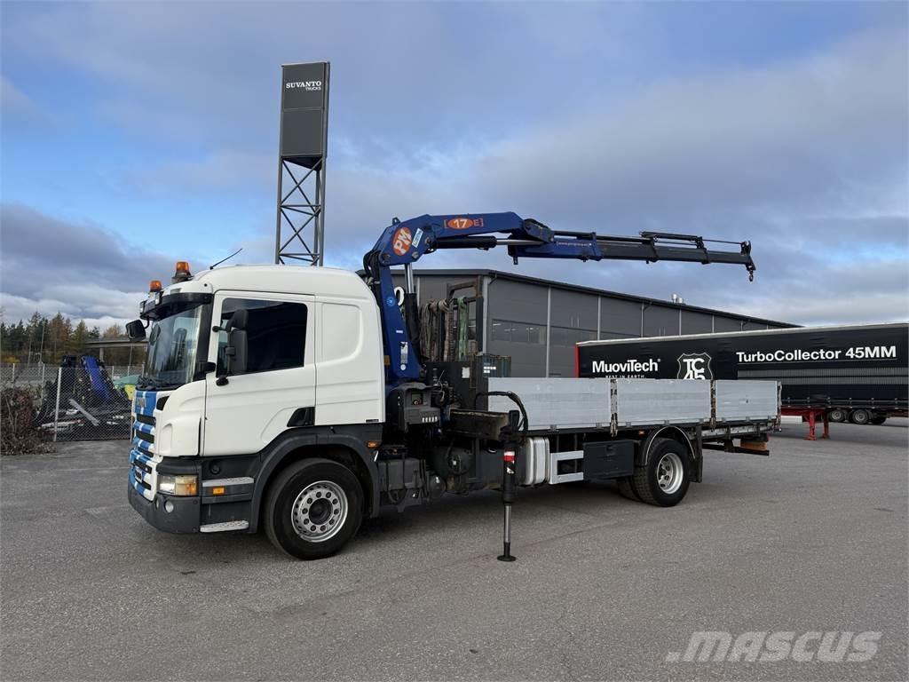 Scania P270 4X2 Truck mounted cranes