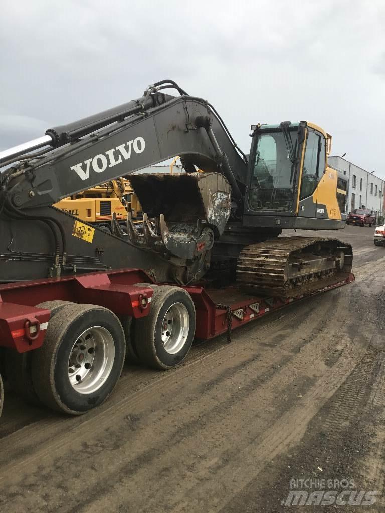 Volvo ec250el Crawler excavators