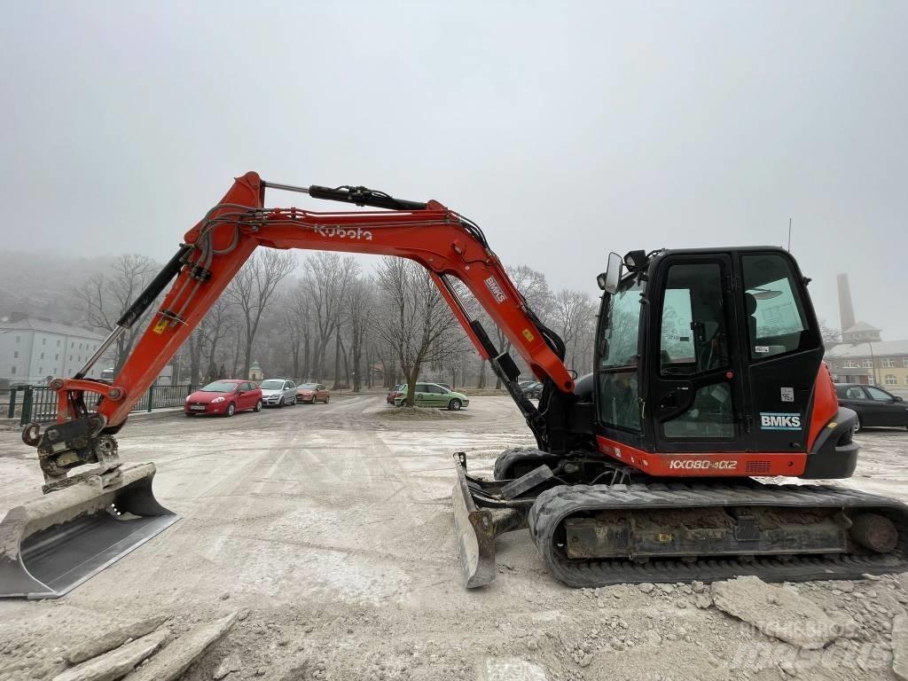 Kubota KX 080-4a2 Mini excavators  7t - 12t